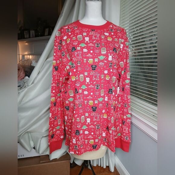 NWT Mens Star Wars Pajama SET  Sz L - Picture 2 of 7